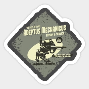 Sentinel (Khaki) - Adeptus Mechanicus Sticker